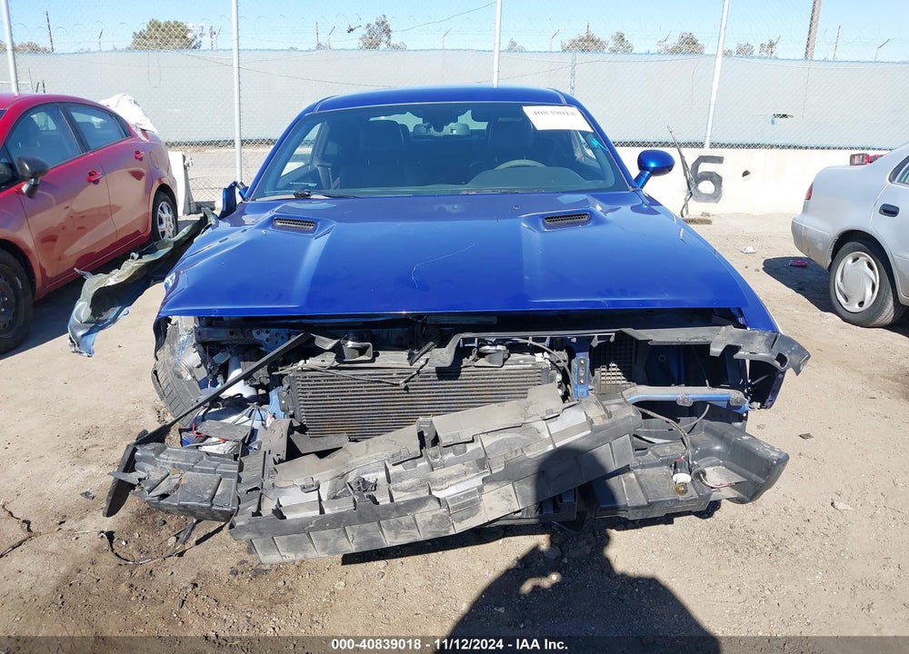 2012 DODGE CHALLENGER R/T VIN: 2C3CDYBT1CH262217