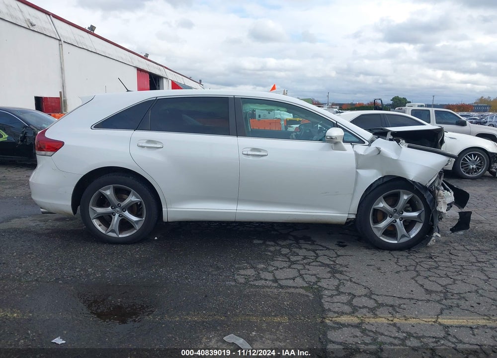2014 TOYOTA VENZA XLE V6 VIN: 4T3BK3BB0EU098372