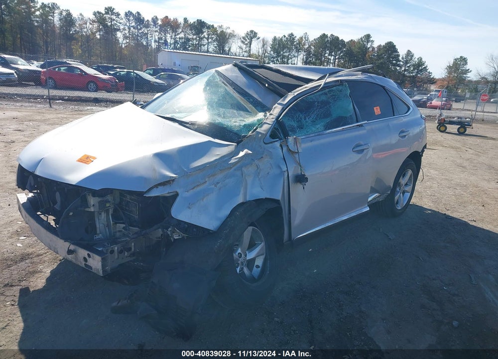2010 LEXUS RX 350 VIN: 2T2BK1BA6AC026054
