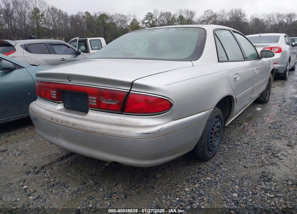 2002 BUICK CENTURY CUSTOM VIN: 2G4WS52J521143424