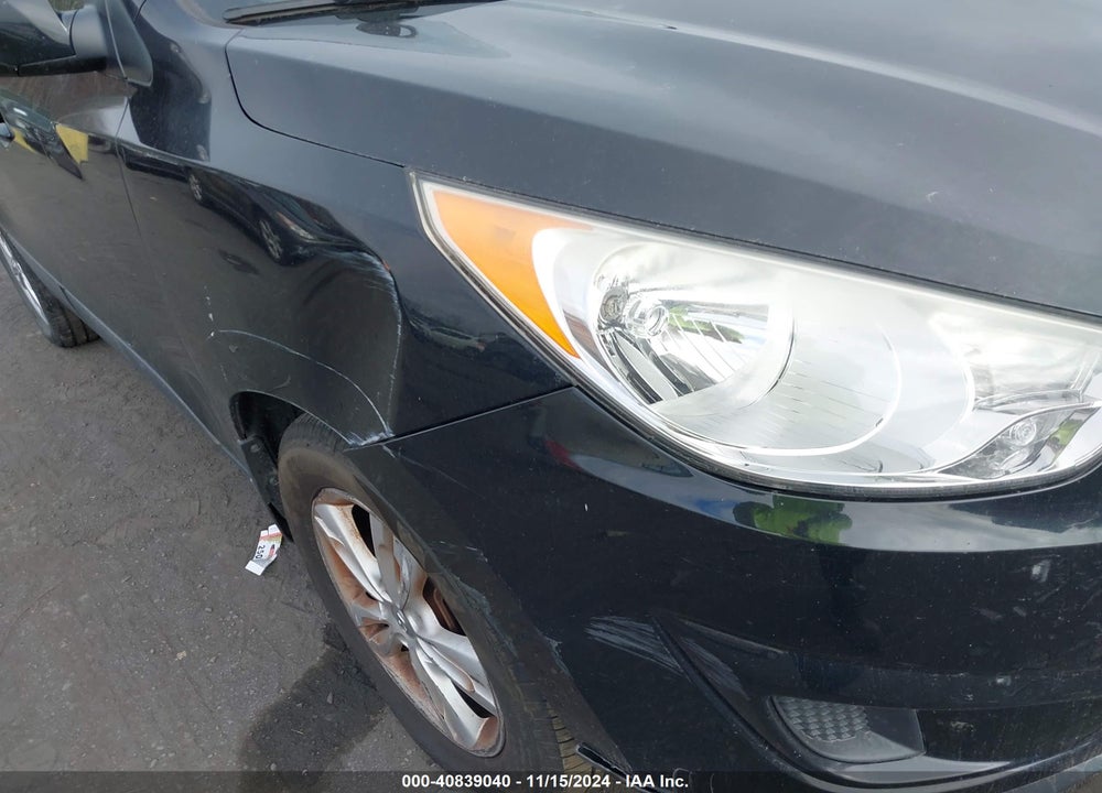 2012 HYUNDAI TUCSON GLS VIN: KM8JU3AC7CU494501