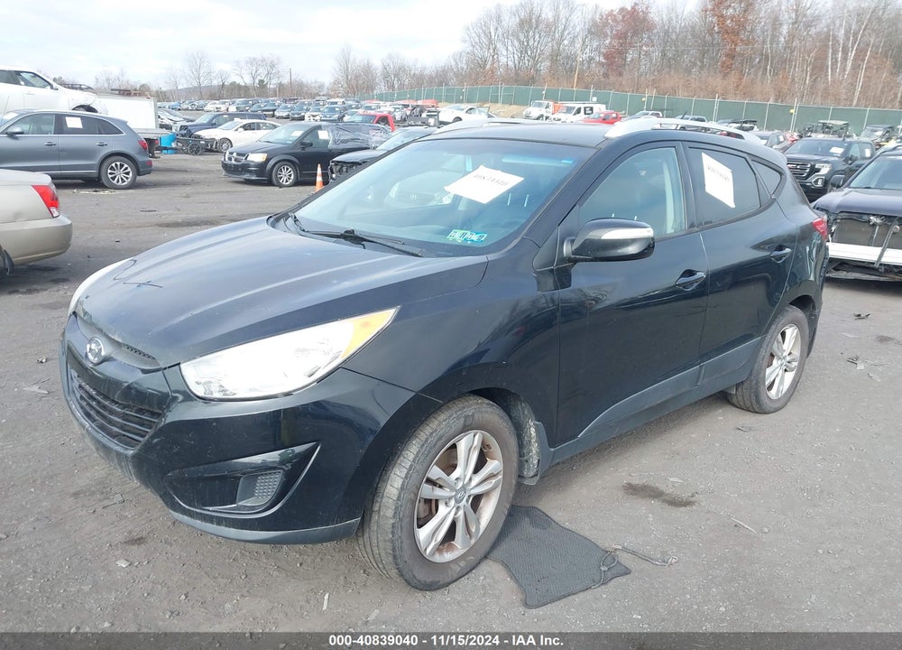 2012 HYUNDAI TUCSON GLS VIN: KM8JU3AC7CU494501