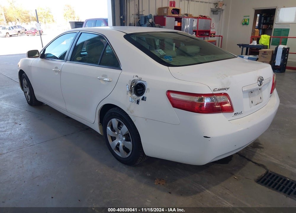 2007 TOYOTA CAMRY LE VIN: 4T1BE46K17U545536