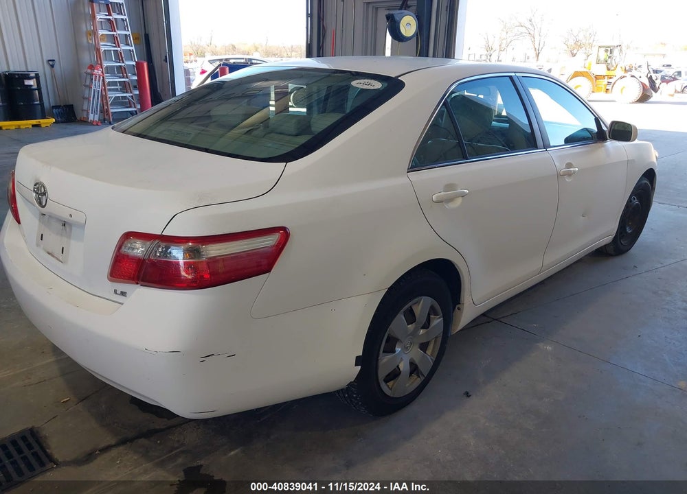 2007 TOYOTA CAMRY LE VIN: 4T1BE46K17U545536