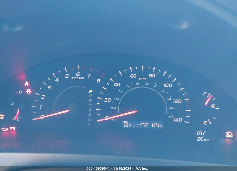 2007 TOYOTA CAMRY LE VIN: 4T1BE46K17U545536
