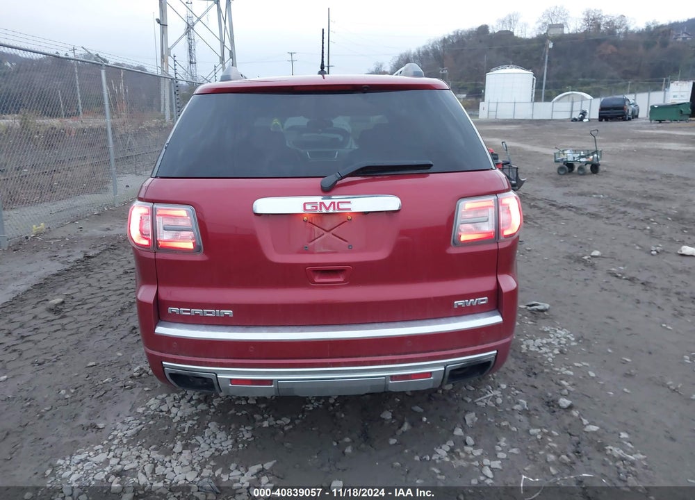 2013 GMC ACADIA DENALI VIN: 1GKKVTKD9DJ152178