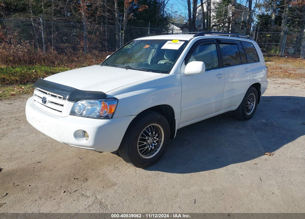 2005 TOYOTA HIGHLANDER VIN: JTEGD21A950120579