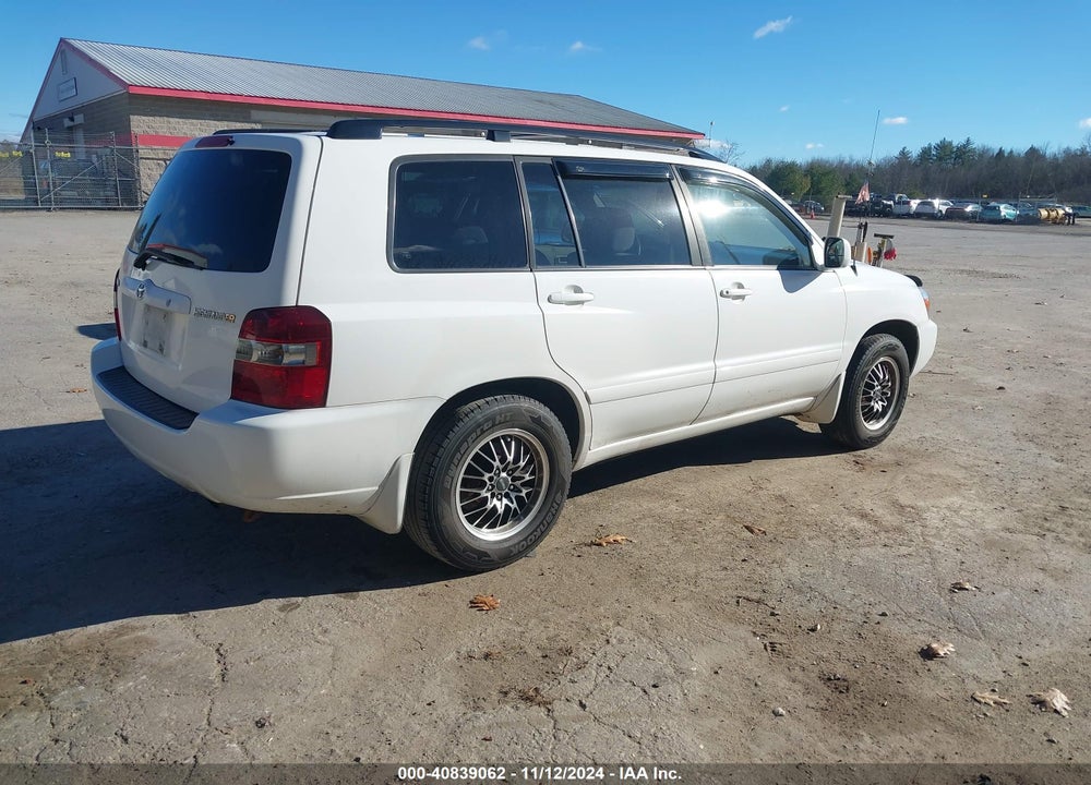 2005 TOYOTA HIGHLANDER VIN: JTEGD21A950120579