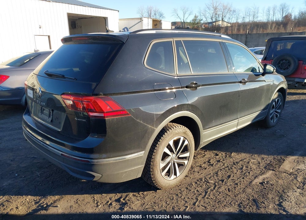 2022 VOLKSWAGEN TIGUAN 2.0T S VIN: 3VV0B7AX7NM109608