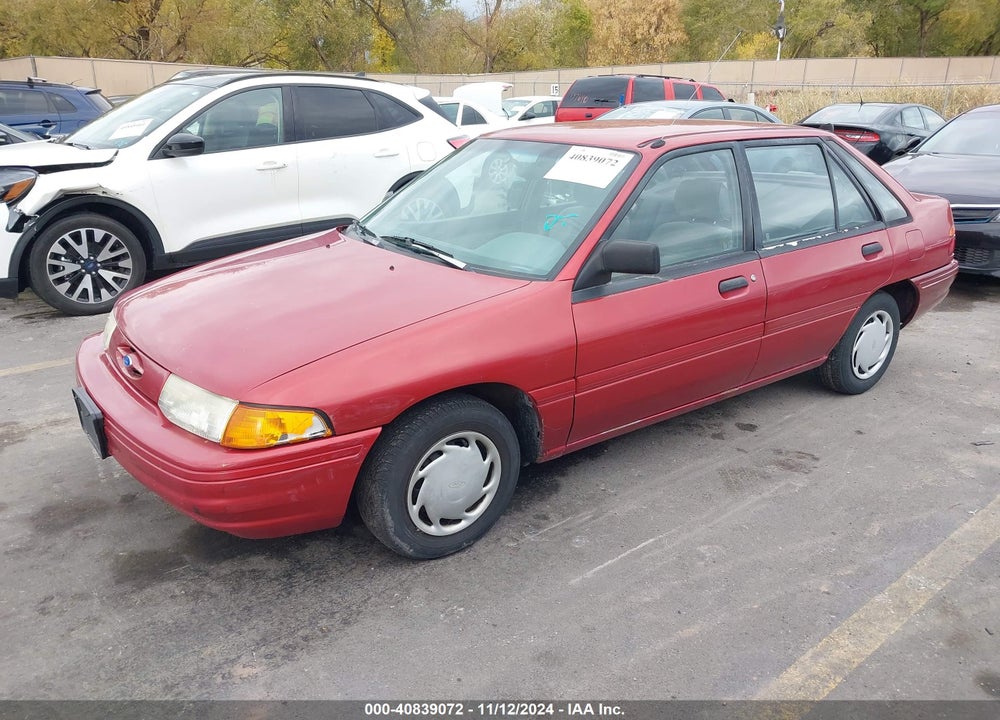 1993 FORD ESCORT LX VIN: 1FAPP14J2PW150160