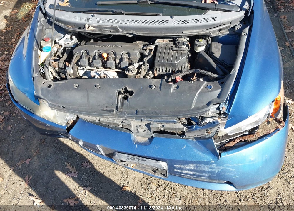 2008 HONDA CIVIC LX VIN: 1HGFA165X8L098885
