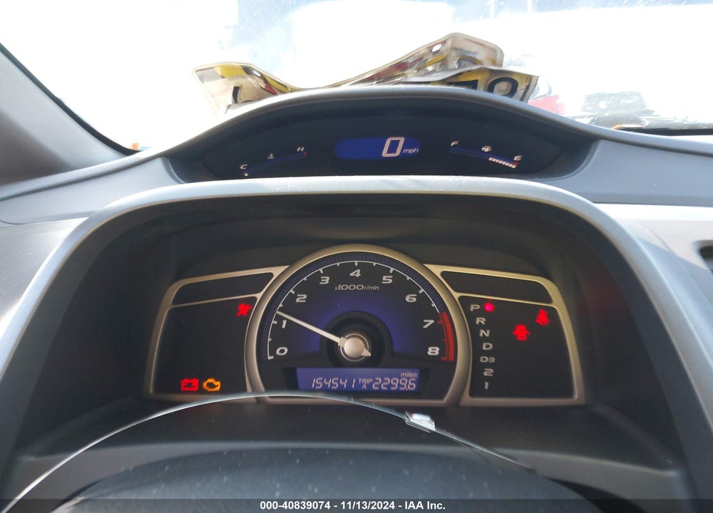 2008 HONDA CIVIC LX VIN: 1HGFA165X8L098885