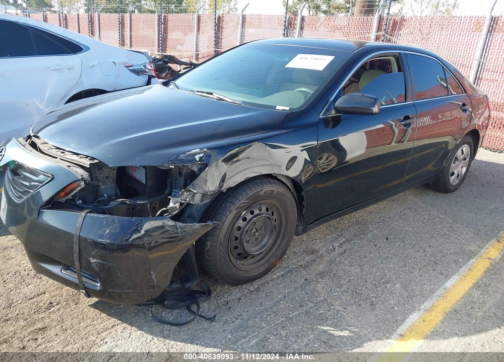 2009 TOYOTA CAMRY LE VIN: 4T4BE46K29R066907