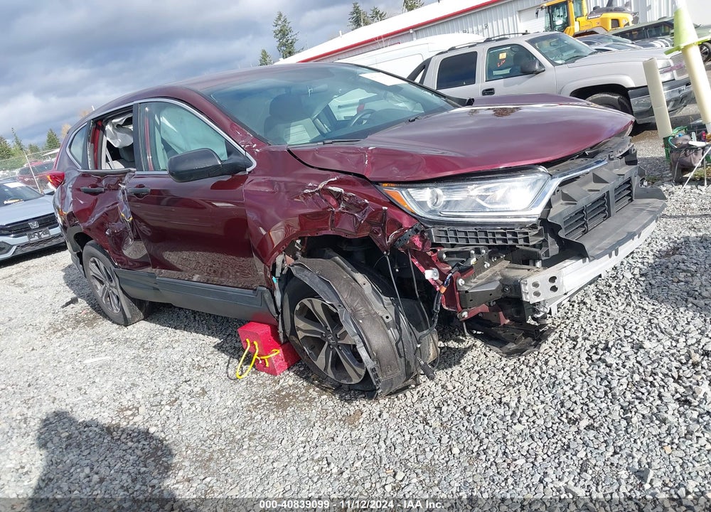 2019 HONDA CR-V LX VIN: 5J6RW6H31KL001435