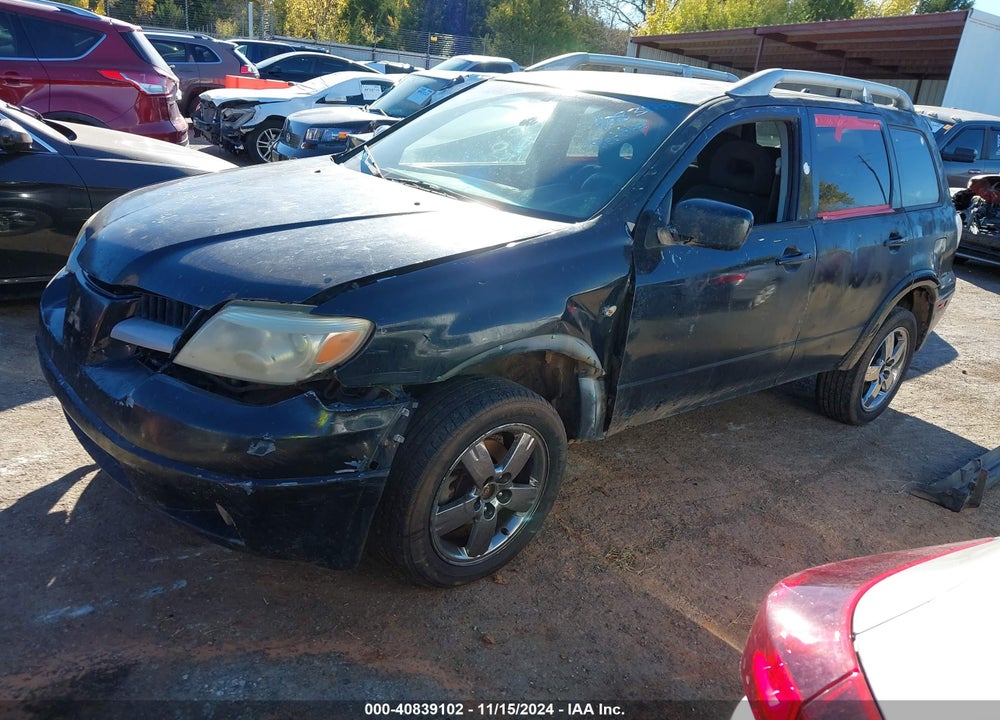 2006 MITSUBISHI OUTLANDER SE VIN: JA4LX41FX6U007147