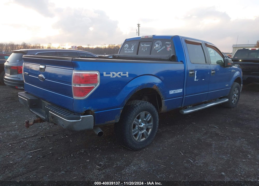 2011 FORD F-150 XLT VIN: 1FTFW1ET2BFC43018