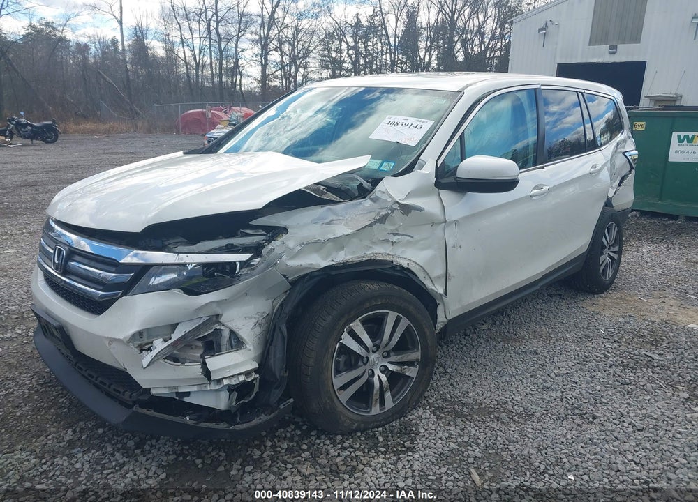 2018 HONDA PILOT EX-L VIN: 5FNYF6H55JB041392