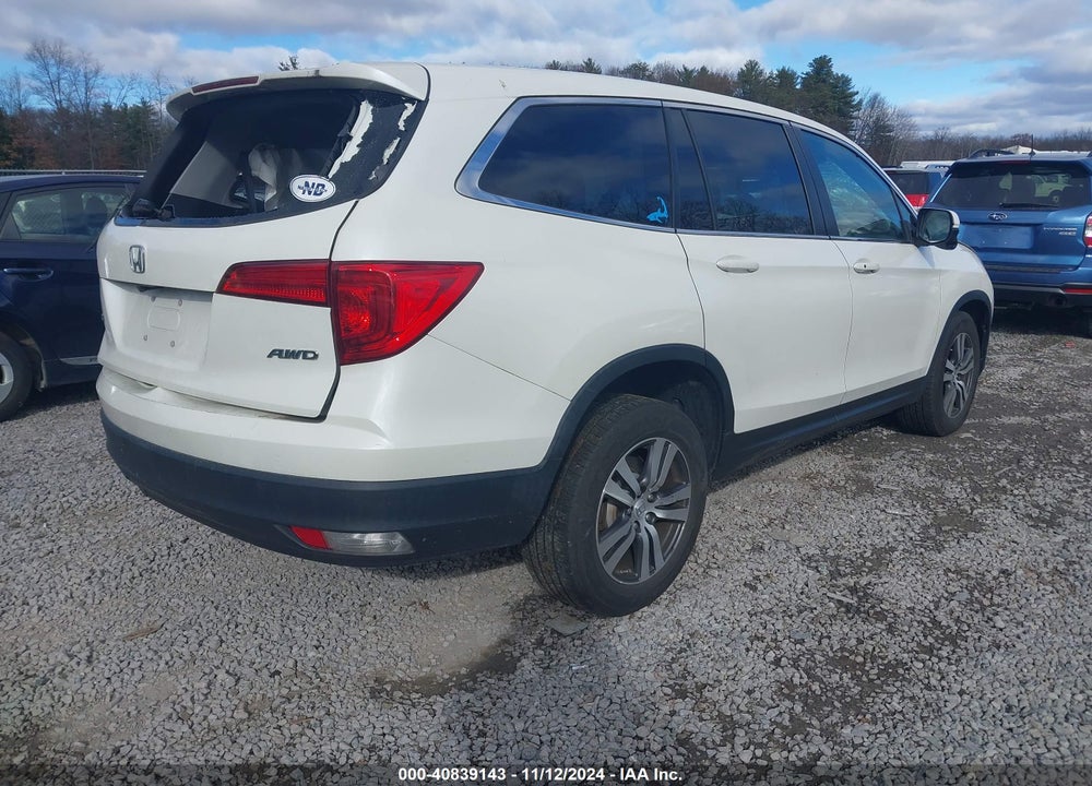 2018 HONDA PILOT EX-L VIN: 5FNYF6H55JB041392