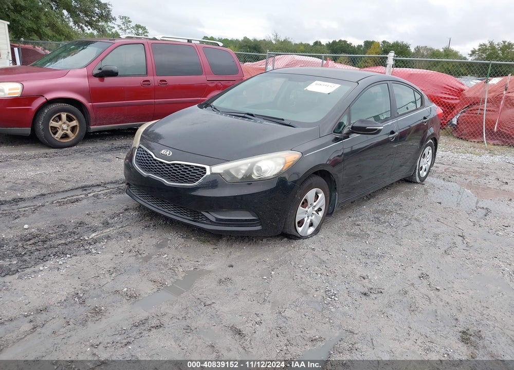 2015 KIA FORTE LX VIN: KNAFX4A63F5392786