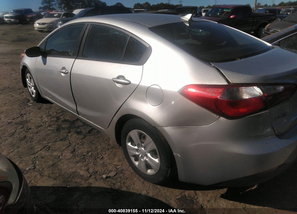 2016 KIA FORTE VIN: KNAFK4A60G5552896