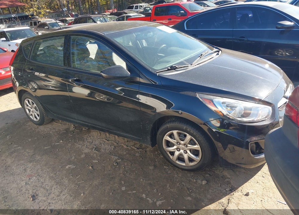 2013 HYUNDAI ACCENT GS VIN: KMHCT5AE7DU083545
