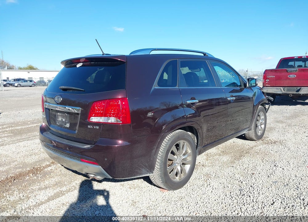 2012 KIA SORENTO SX V6 VIN: 5XYKW4A22CG193135