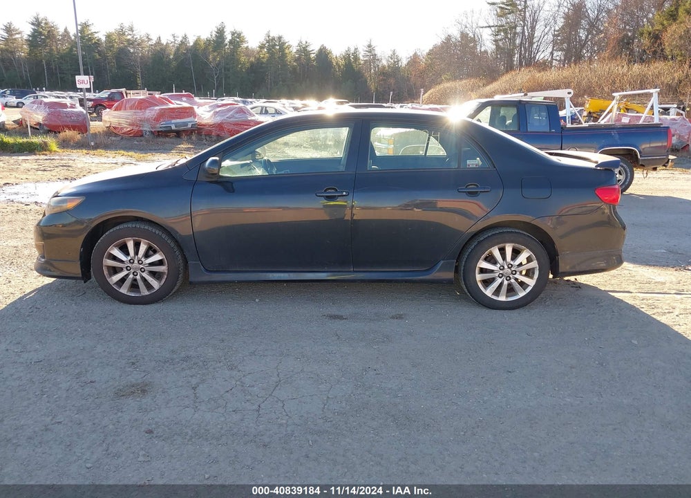2009 TOYOTA COROLLA VIN: 1NXBU40E89Z084554