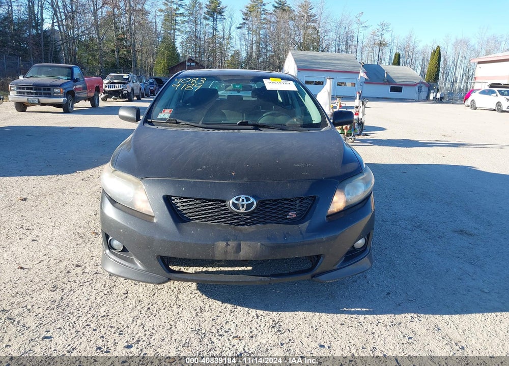 2009 TOYOTA COROLLA VIN: 1NXBU40E89Z084554