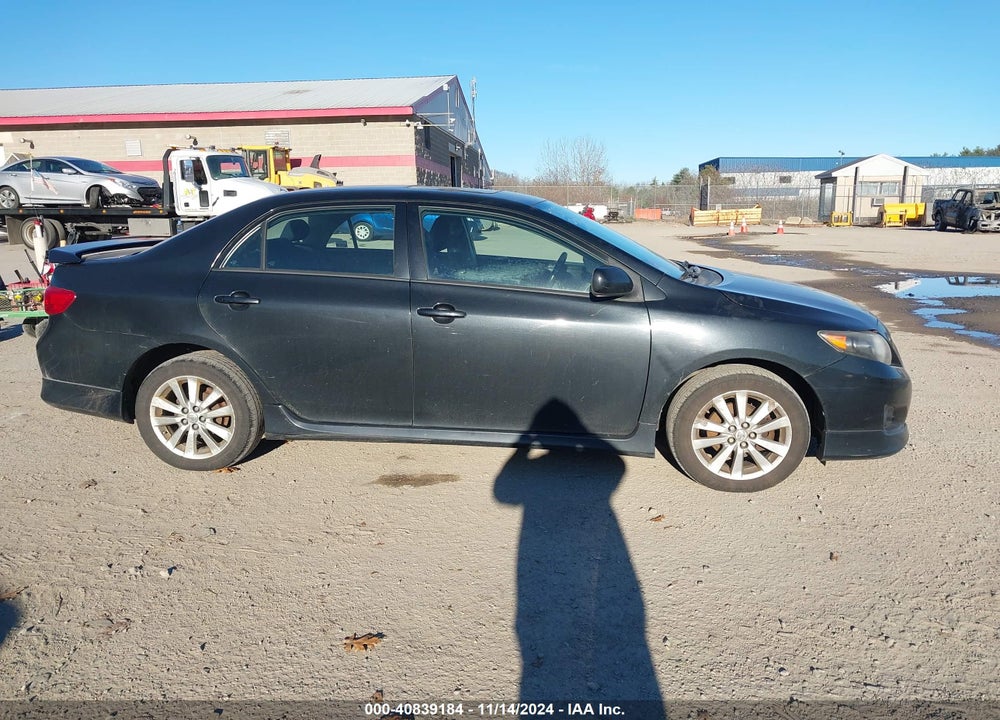 2009 TOYOTA COROLLA VIN: 1NXBU40E89Z084554