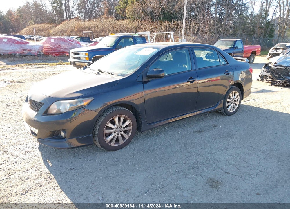 2009 TOYOTA COROLLA VIN: 1NXBU40E89Z084554