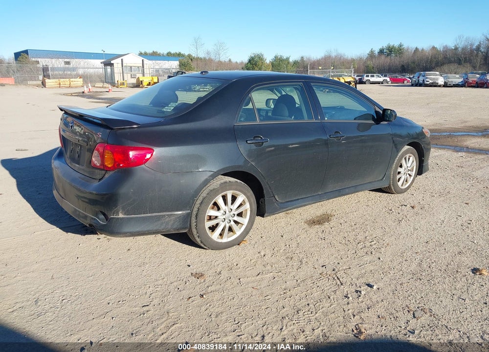 2009 TOYOTA COROLLA VIN: 1NXBU40E89Z084554