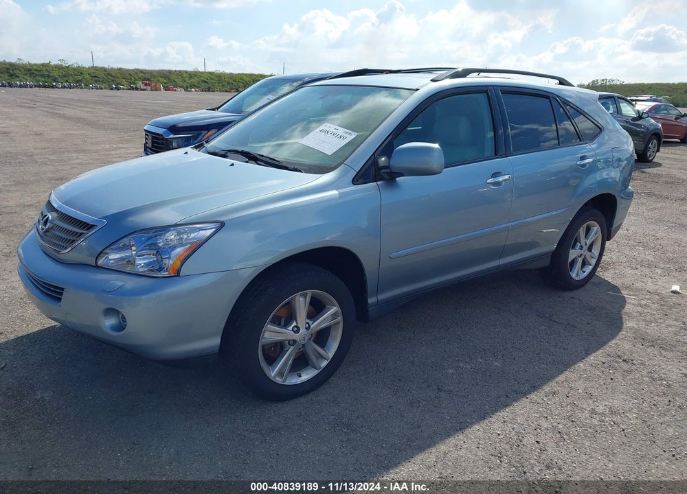 2008 LEXUS RX 400H VIN: JTJHW31U582045372