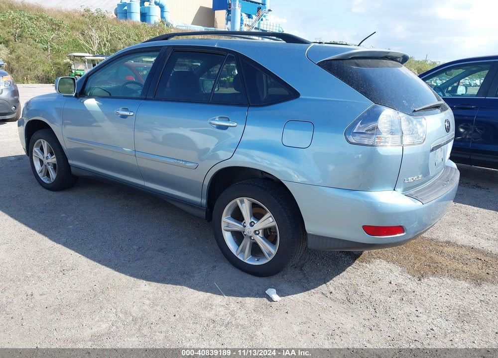 2008 LEXUS RX 400H VIN: JTJHW31U582045372