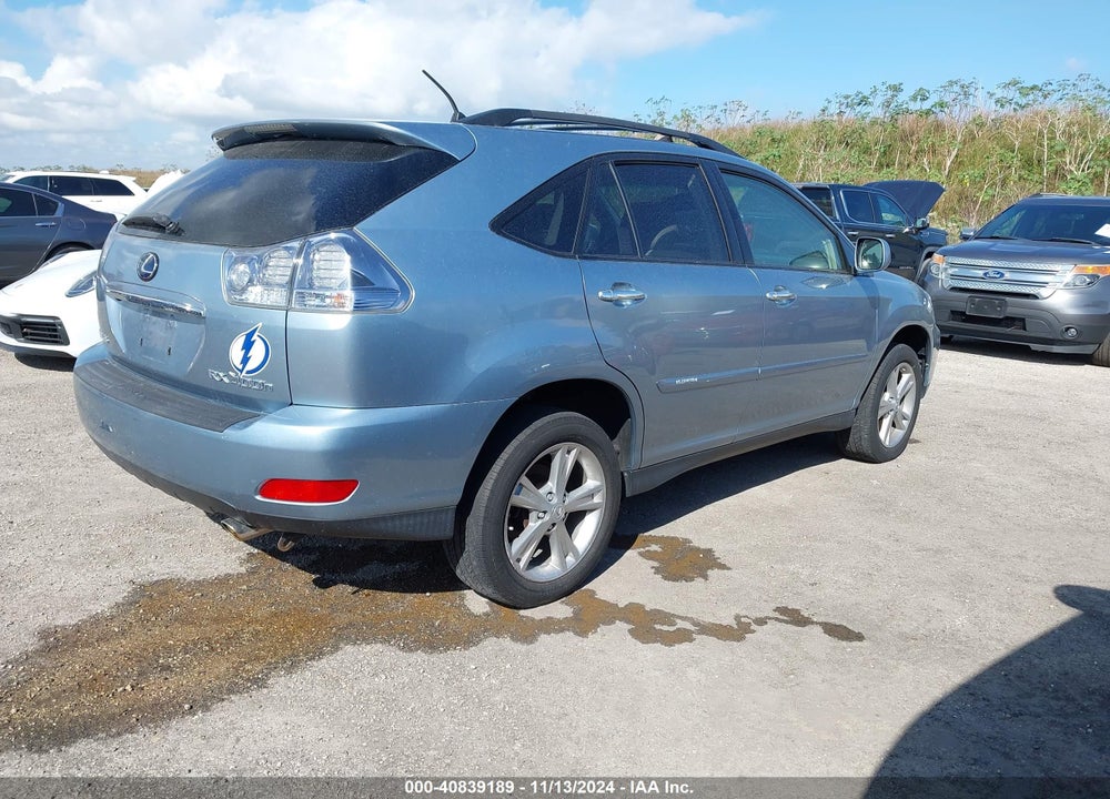 2008 LEXUS RX 400H VIN: JTJHW31U582045372