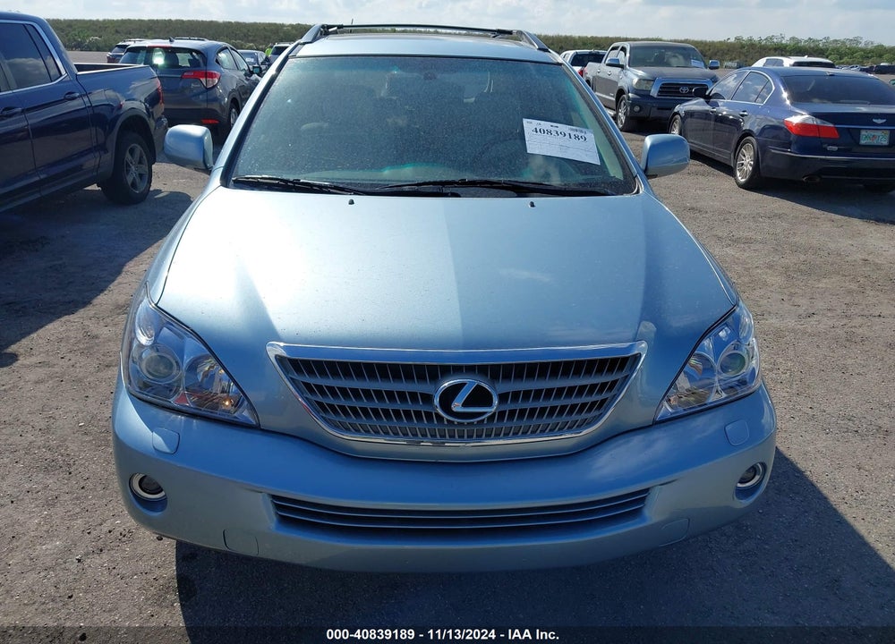2008 LEXUS RX 400H VIN: JTJHW31U582045372