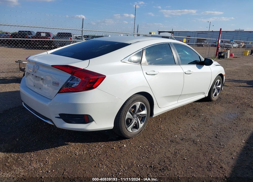 2019 HONDA CIVIC VIN: 19XFC2F60KE036774