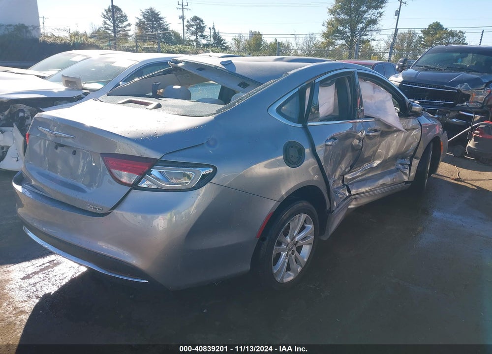 2016 CHRYSLER 200 VIN: 1C3CCCAB6GN159919