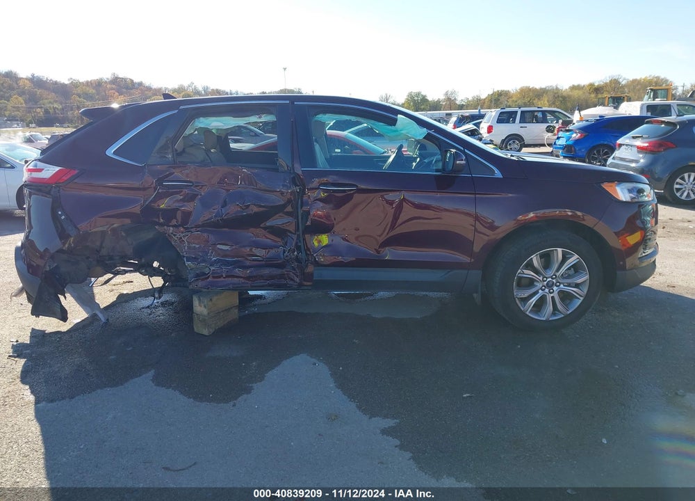 2019 FORD EDGE VIN: 2FMPK4K91KBB30829