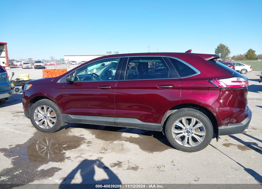 2019 FORD EDGE VIN: 2FMPK4K91KBB30829
