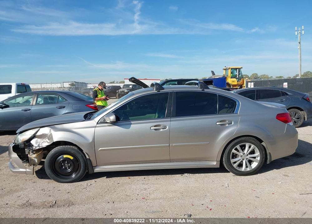 2014 SUBARU LEGACY 2.5I LIMITED VIN: 4S3BMCL61E3005101