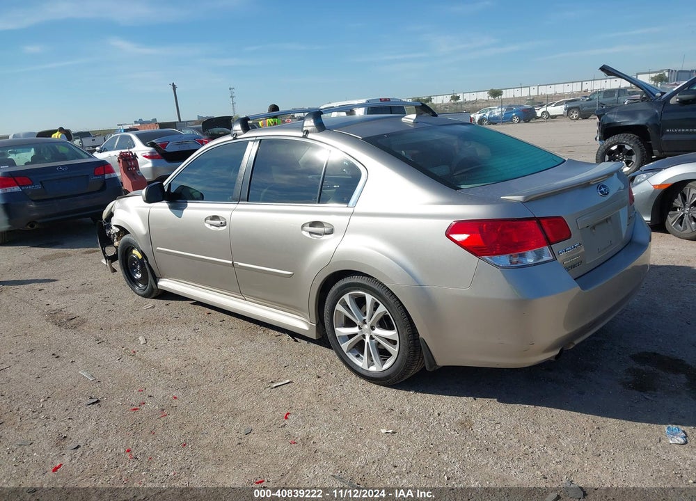 2014 SUBARU LEGACY 2.5I LIMITED VIN: 4S3BMCL61E3005101