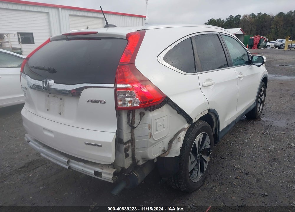 2016 HONDA CR-V TOURING VIN: 5J6RM4H98GL014365