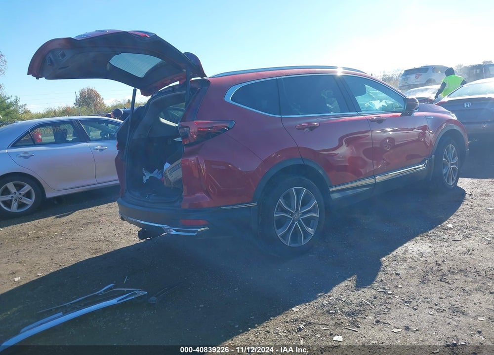 2022 HONDA CR-V HYBRID TOURING VIN: 5J6RT6H96NL039647