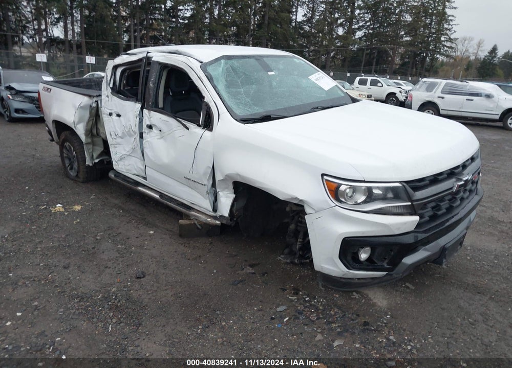 2022 CHEVROLET COLORADO 4WD LONG BOX Z71 VIN: 1GCGTDEN7N1217712