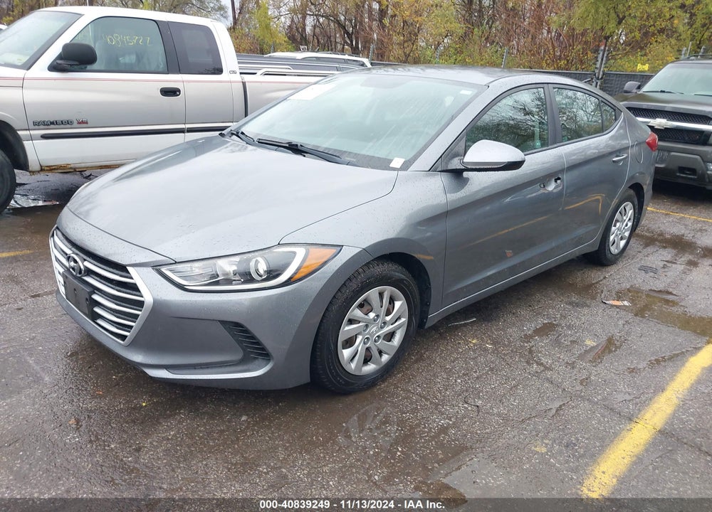 2017 HYUNDAI ELANTRA SE VIN: KMHD74LFXHU115547