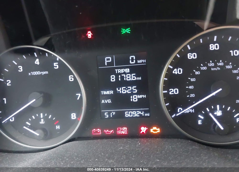 2017 HYUNDAI ELANTRA SE VIN: KMHD74LFXHU115547
