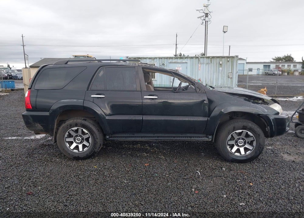 2006 TOYOTA 4RUNNER SR5 V8 VIN: JTEBT14R960060183