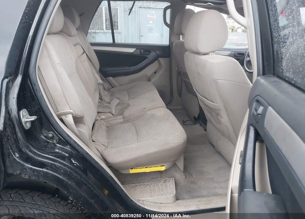2006 TOYOTA 4RUNNER SR5 V8 VIN: JTEBT14R960060183