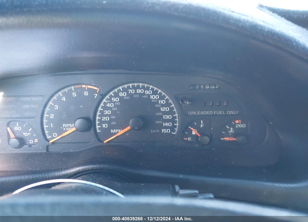 1994 CHEVROLET CAMARO Z28 VIN: 2G1FP22P0R2162551