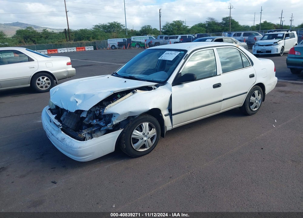 2000 TOYOTA COROLLA CE/LE/VE VIN: 1NXBR12EXYV381952